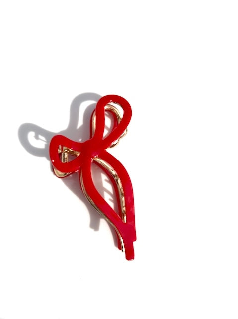 Ballet Bow Acetate Claw Clip Eco-Friendly