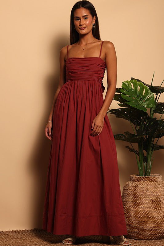 COURTNEY MAXI - BRANDY - XS