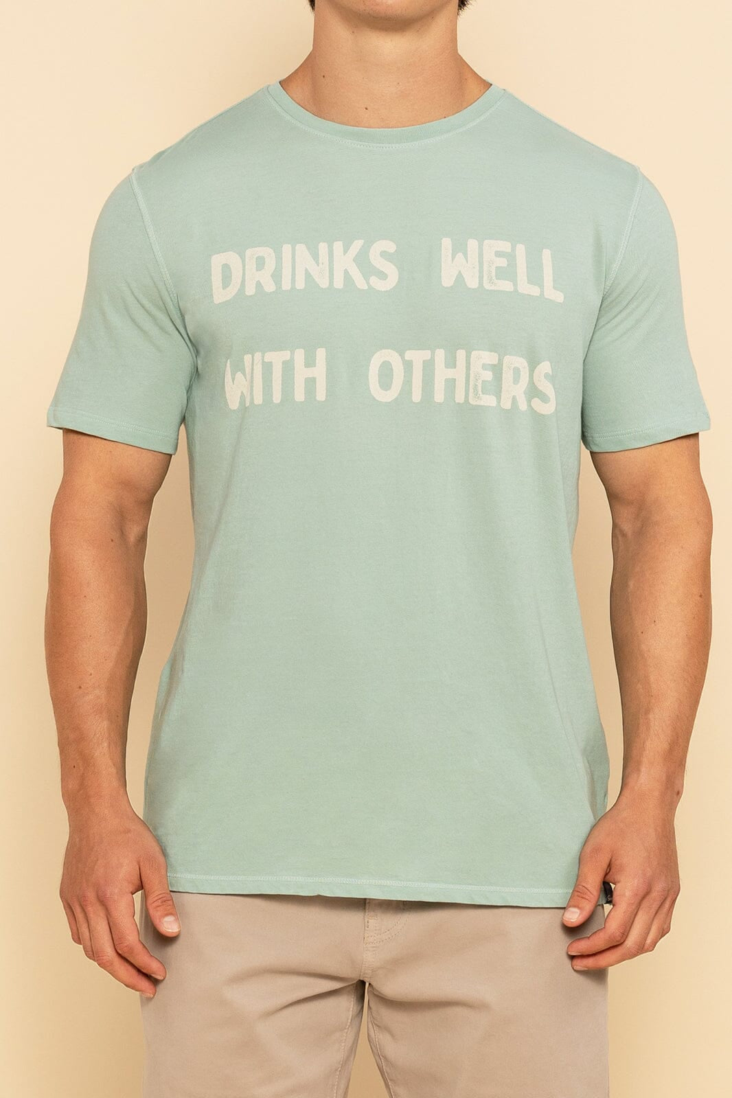 Drinks Well With Others Tee For Men