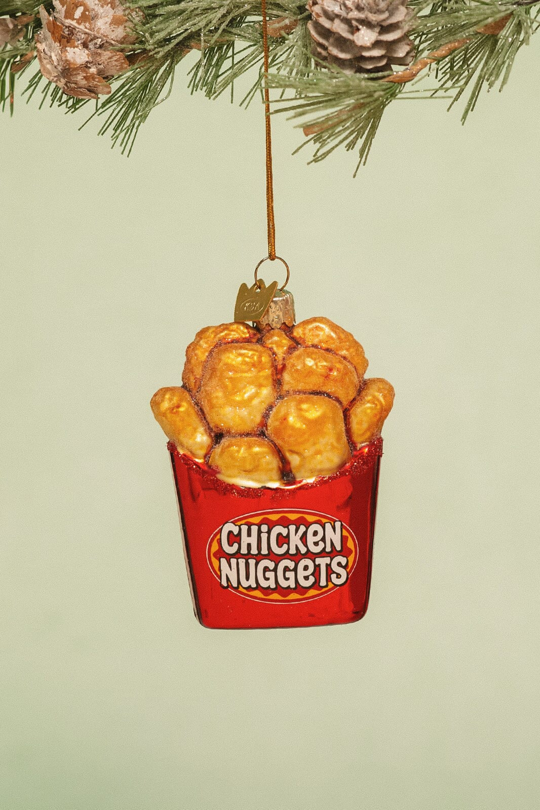 4" Chicken Nuggets Ornament - -