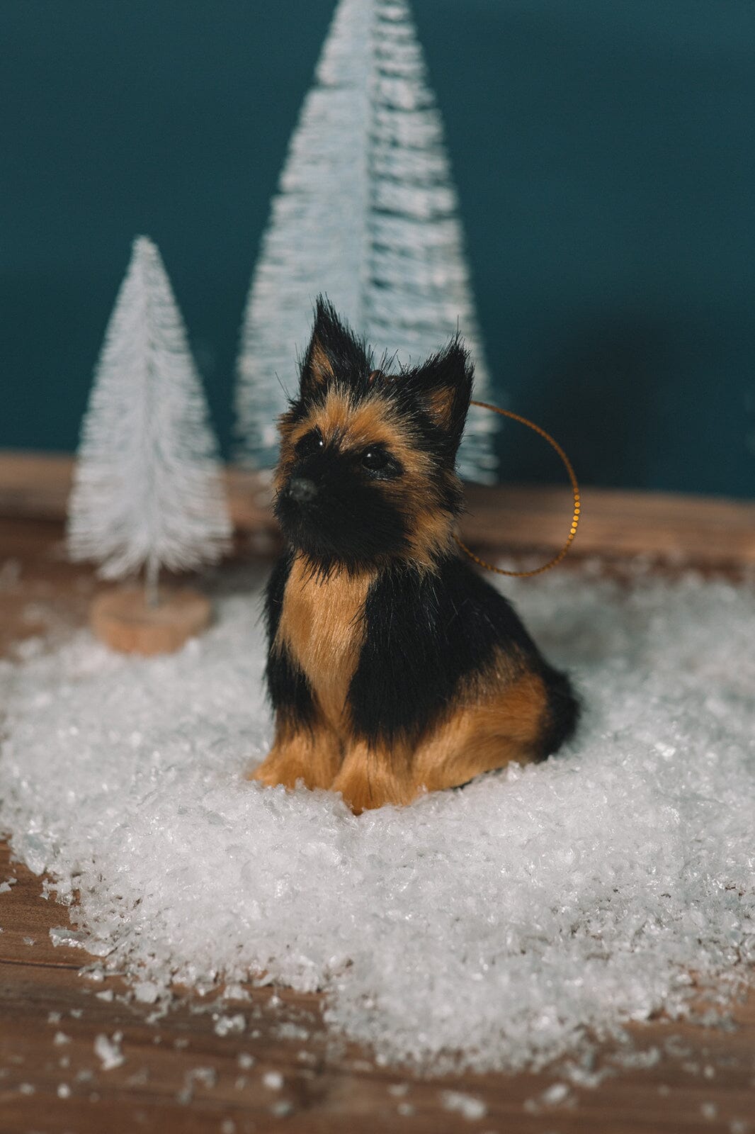 Furry Dog Ornament