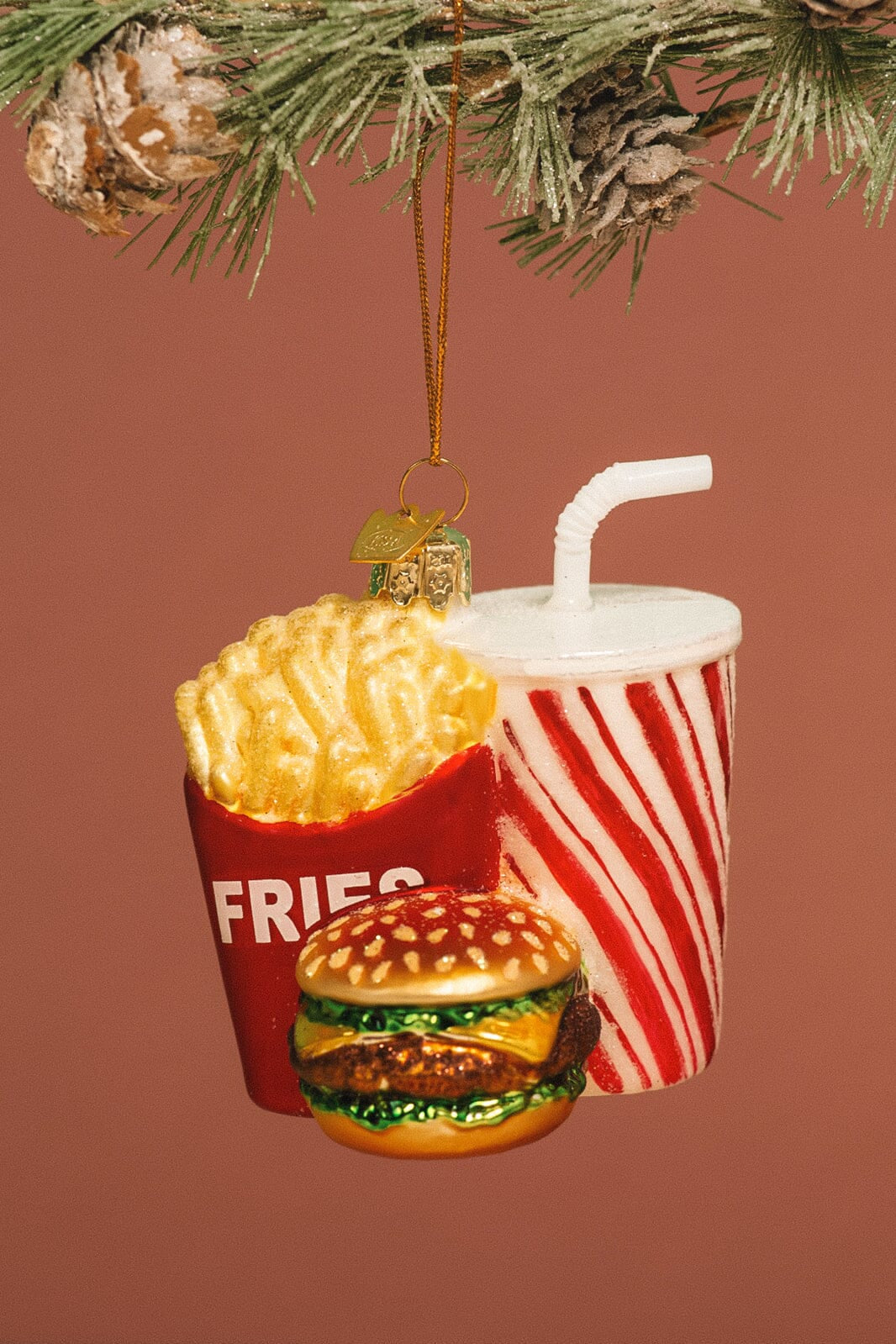 3" Fast Food Ornament - -