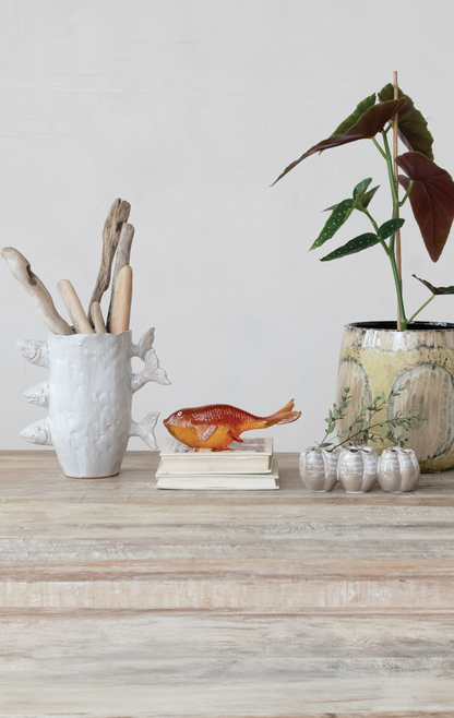 TRANSPARENT RESIN GOLDFISH