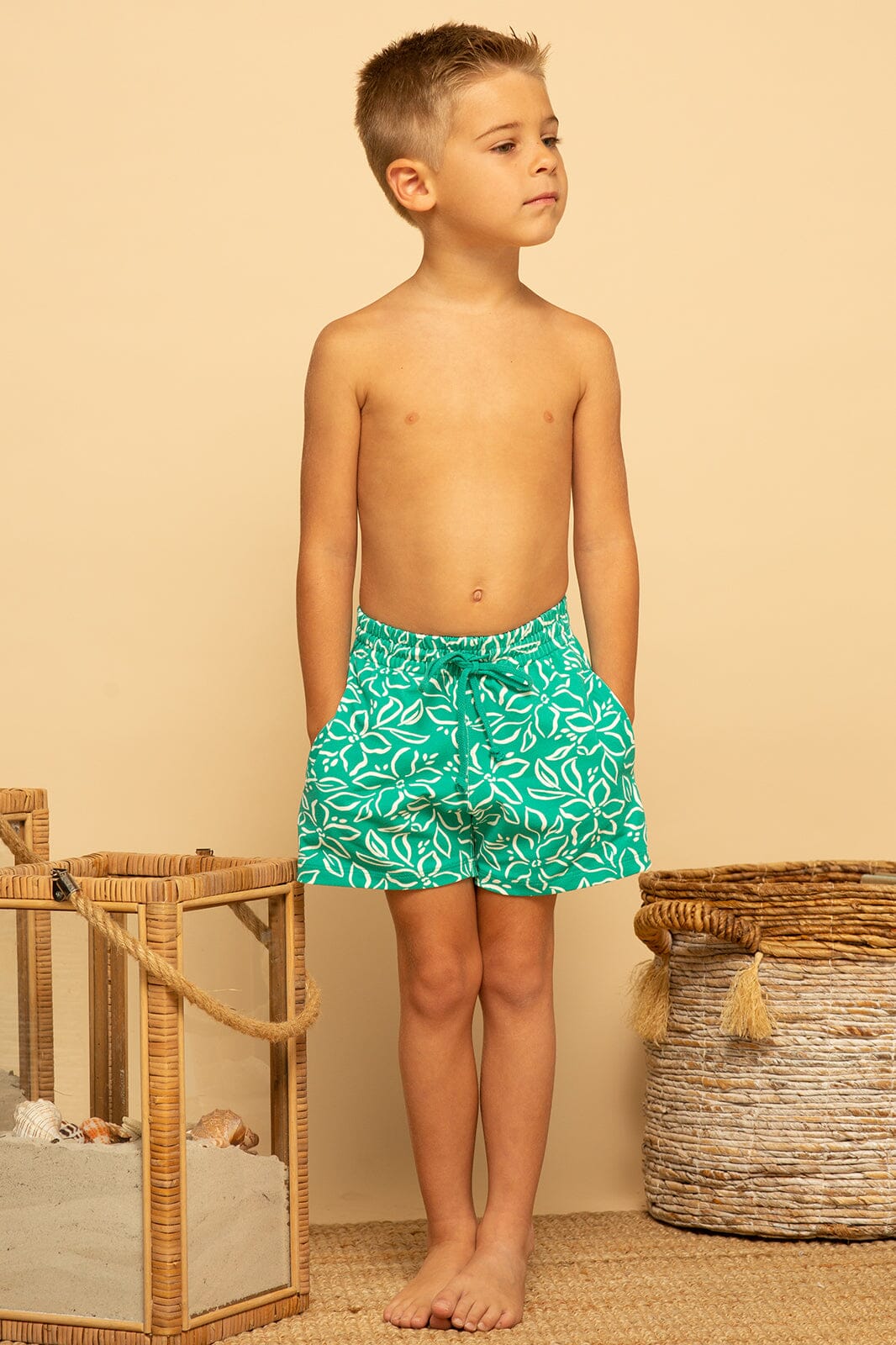 BOYS TIDEWATER VOLLEY BOARDSHORT - Shore