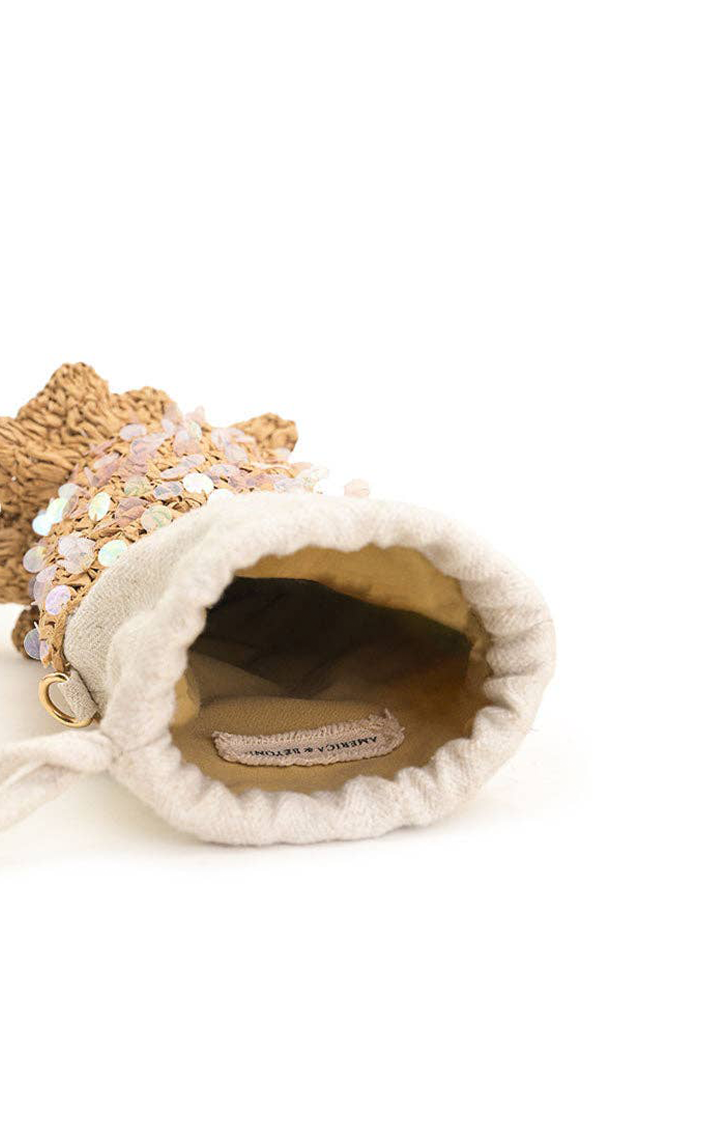OCEAN WHIMSY RAFFIA FISH BAG