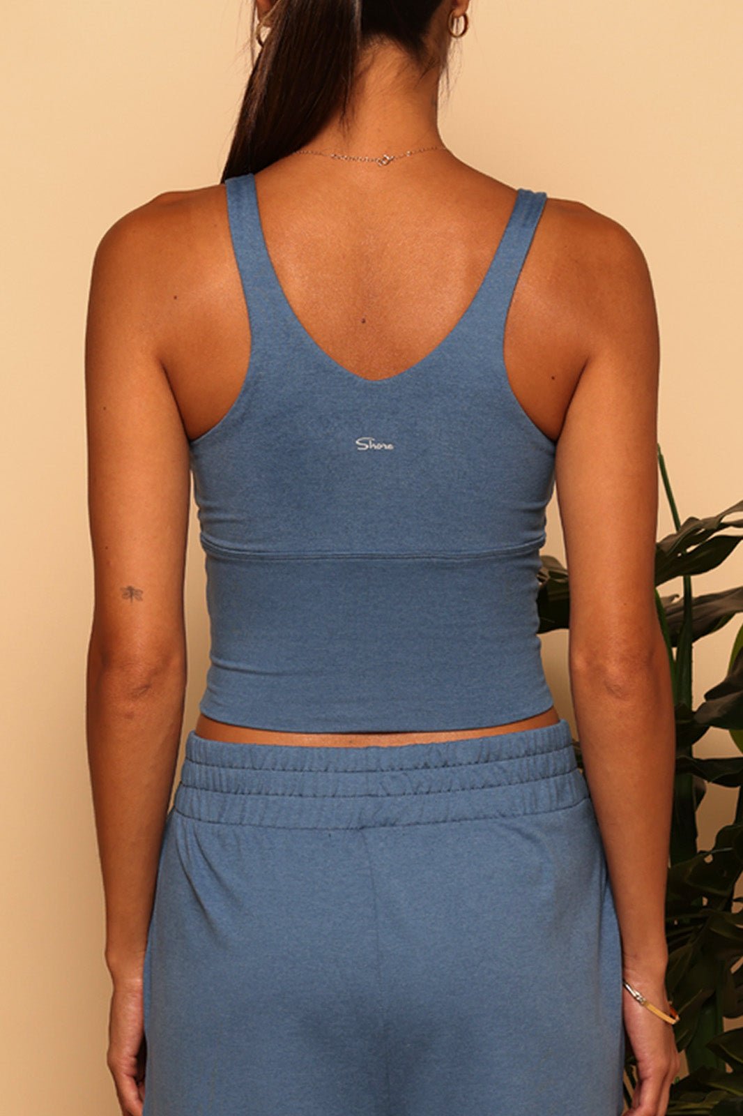 SPORTY TANK - DENIM BLUE - XS