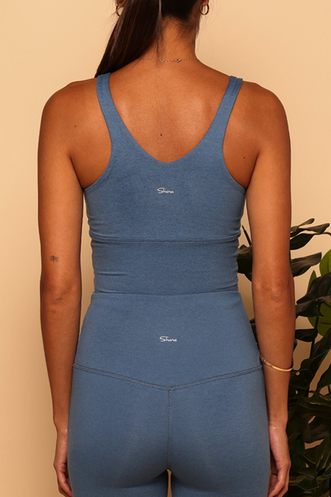 SPORTY TANK - DENIM BLUE - XS