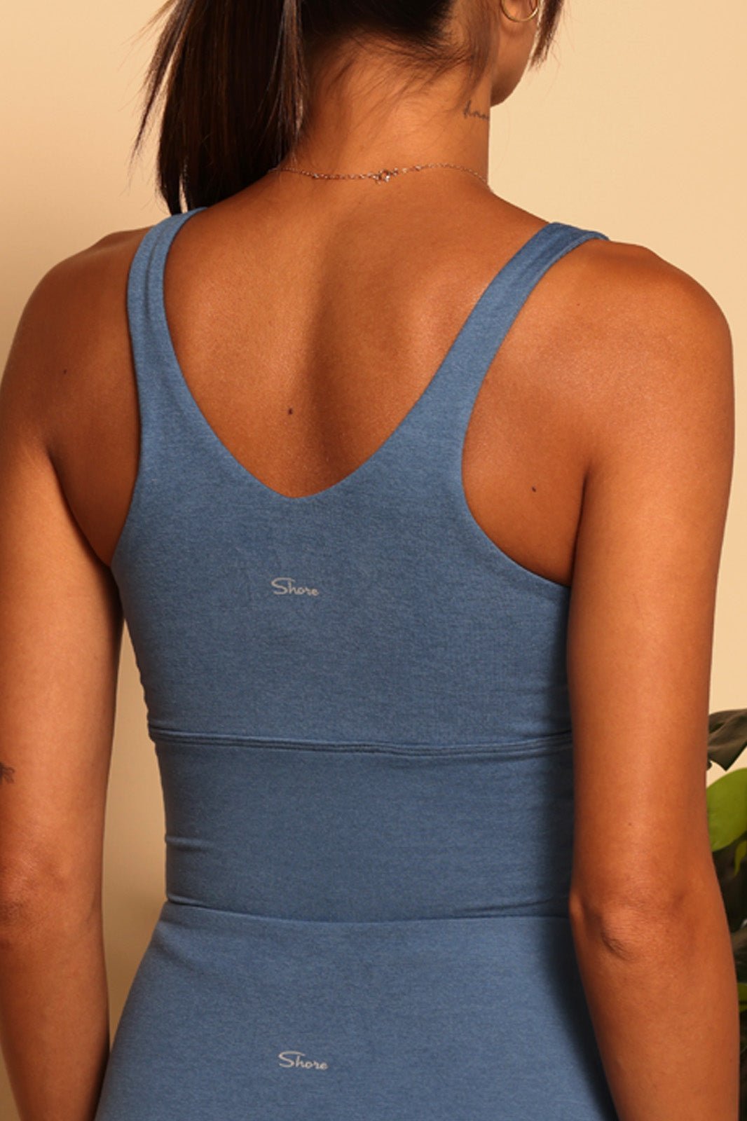 SPORTY TANK - DENIM BLUE - XS