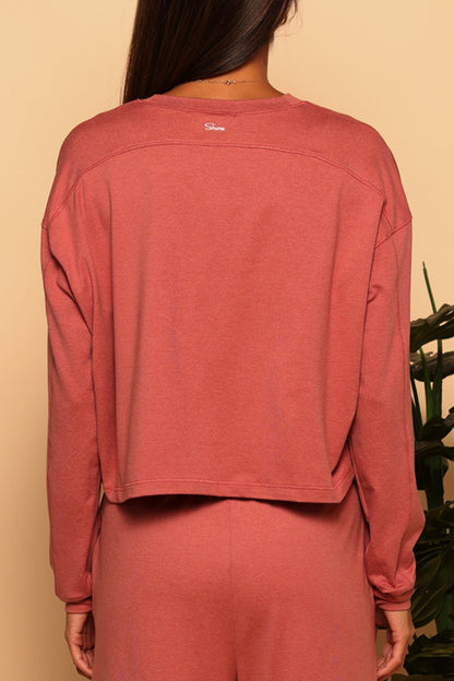 PULLOVER SWEATSHIRT - SEDONA CLAY - XS