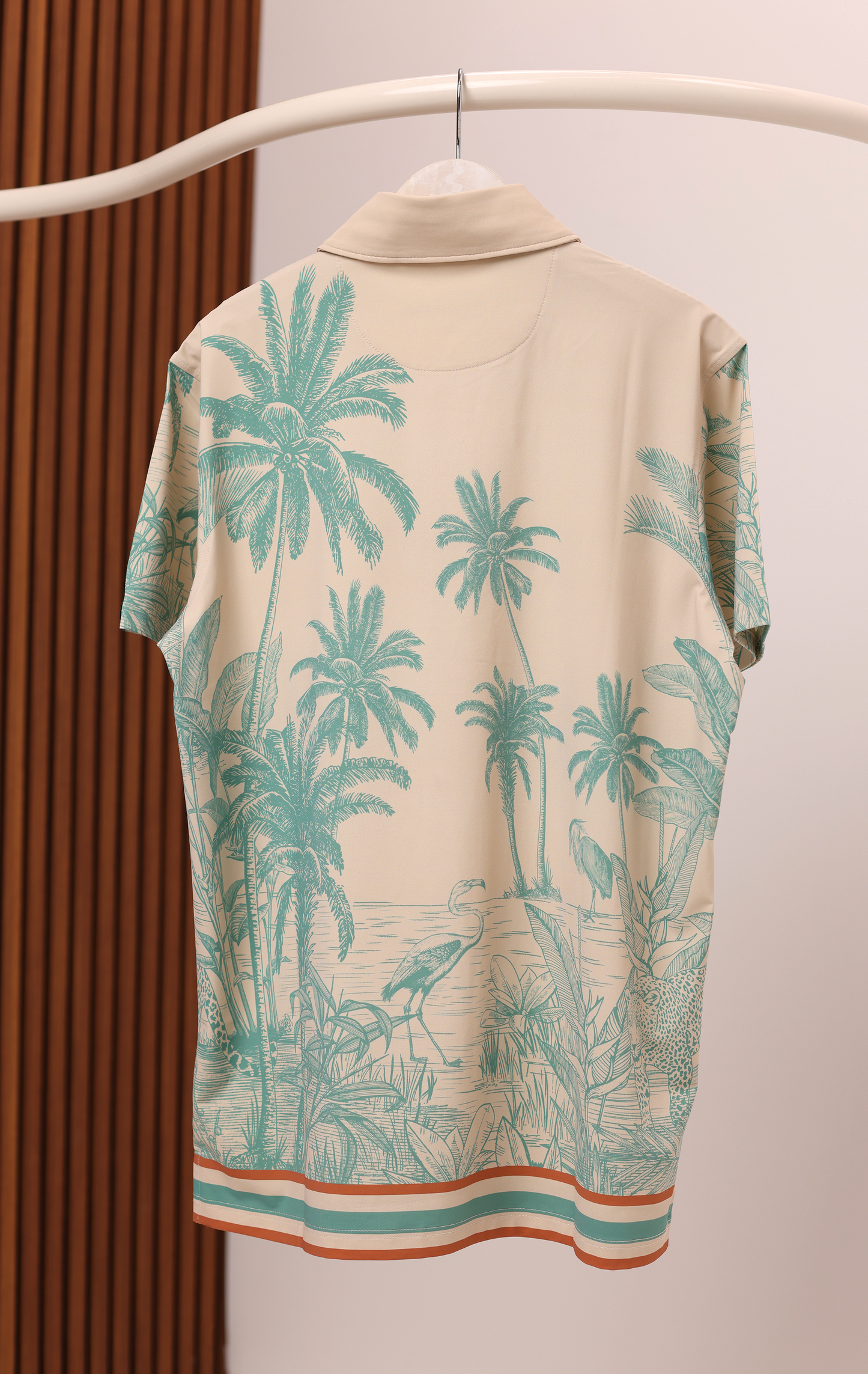 ANYWHERE POLO BLUE LEOPARD