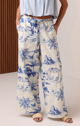 BEADED BEACH PANT