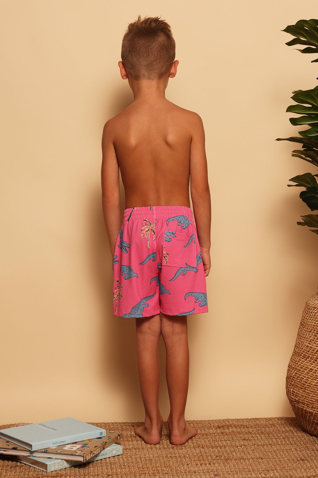 BOYS TIDEWATER VOLLEY BOARDSHORT - NAVY - XS