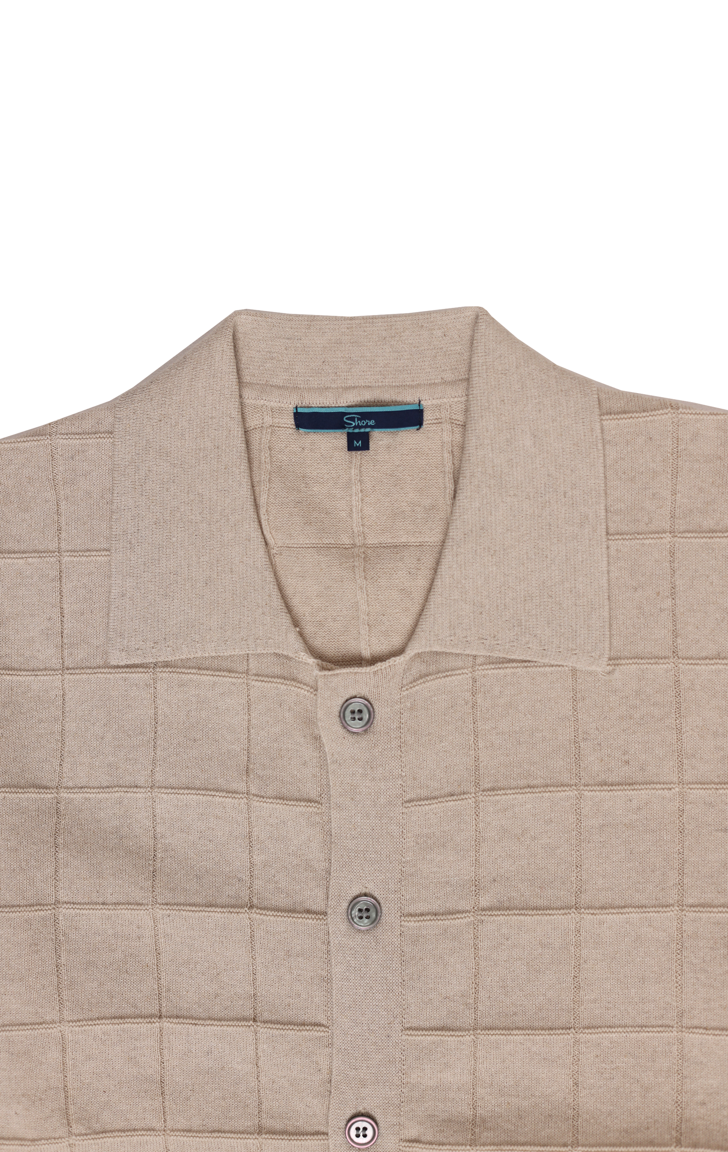 DOCKSIDE KNIT BUTTON UP