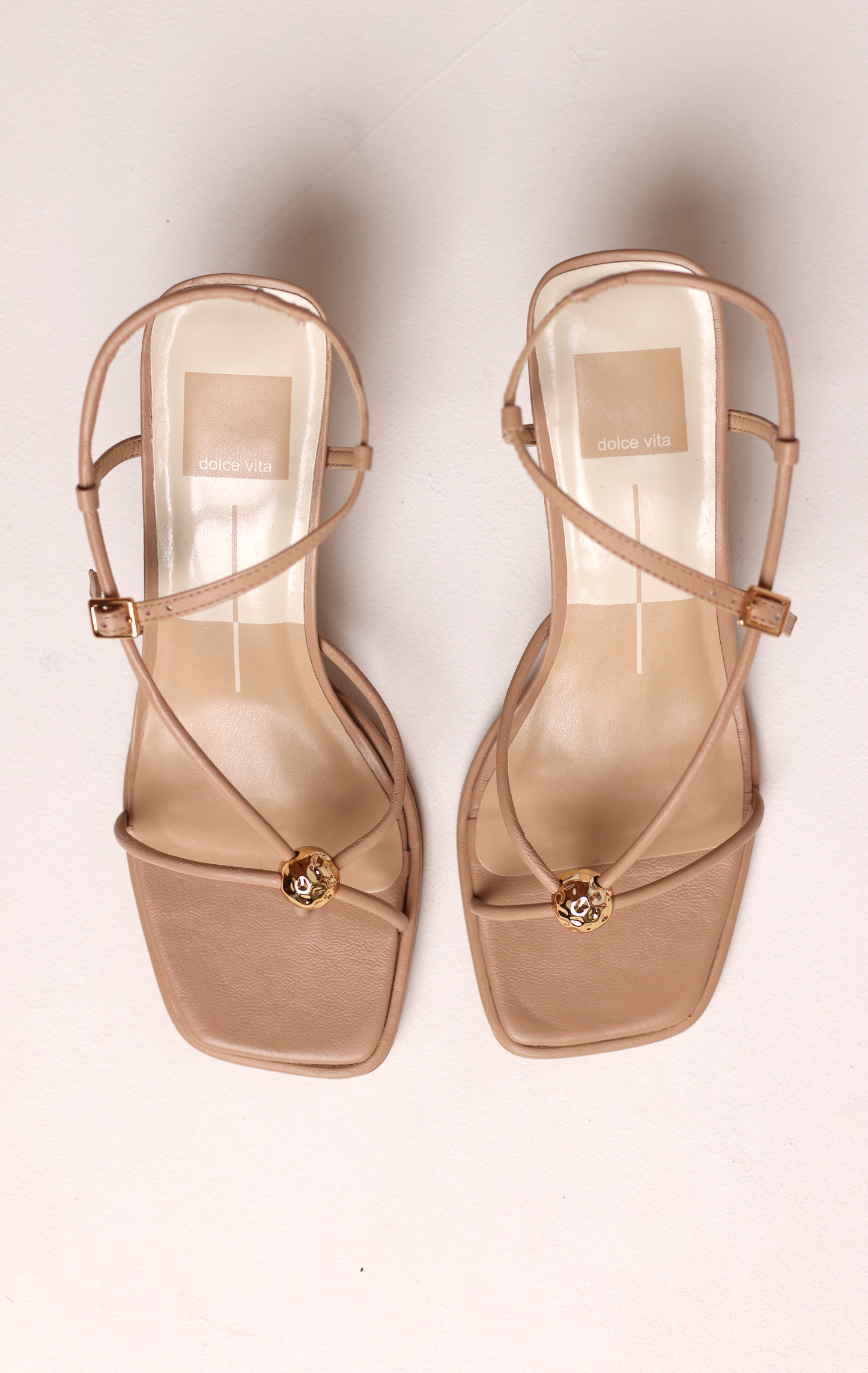 MYLEE HEEL LIGHT TAN LEATHER