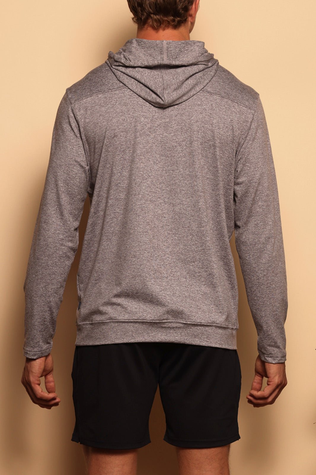 PULLOVER HOODIE - HEATHER SILVER - S