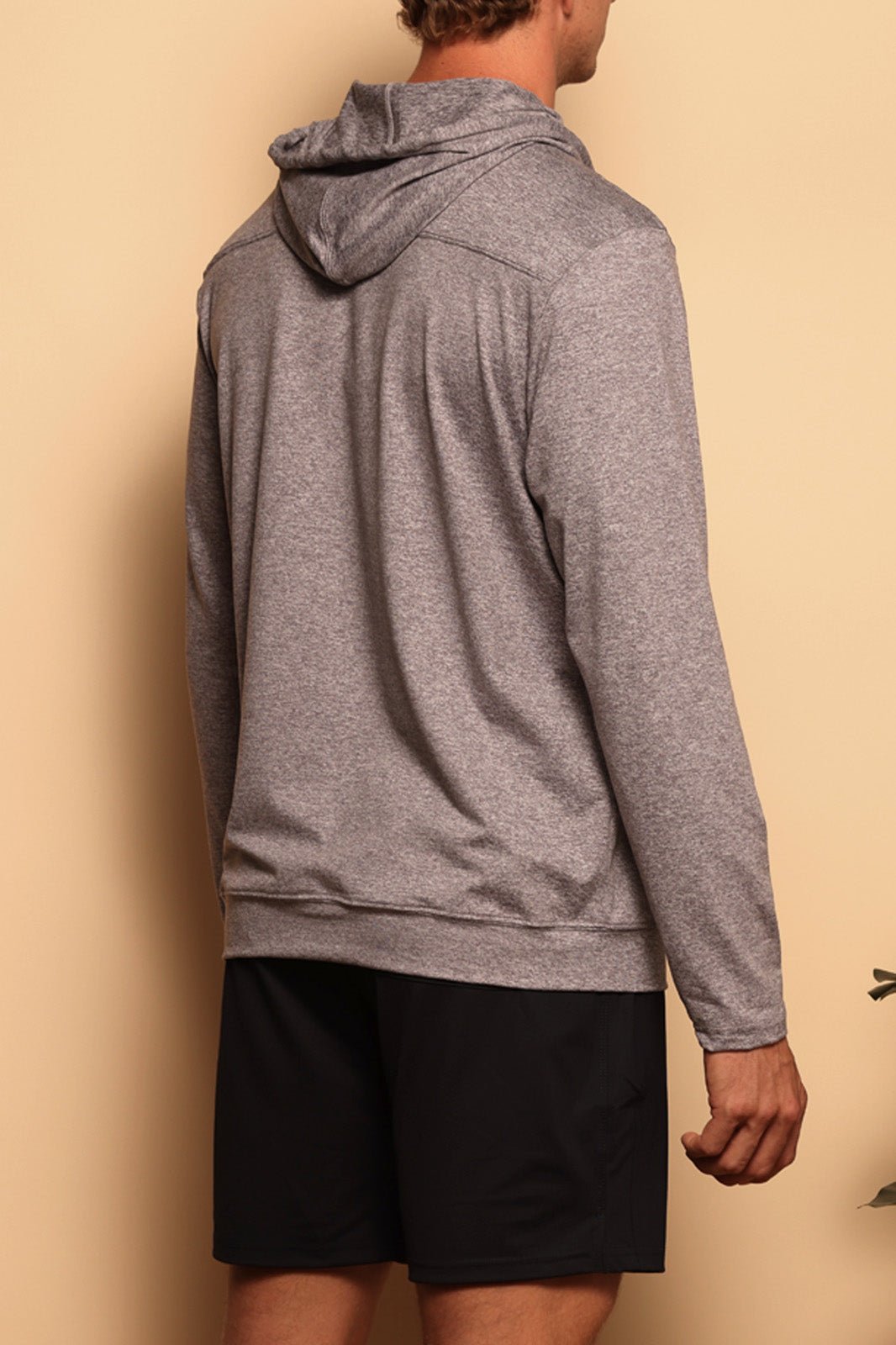 PULLOVER HOODIE - HEATHER SILVER - S