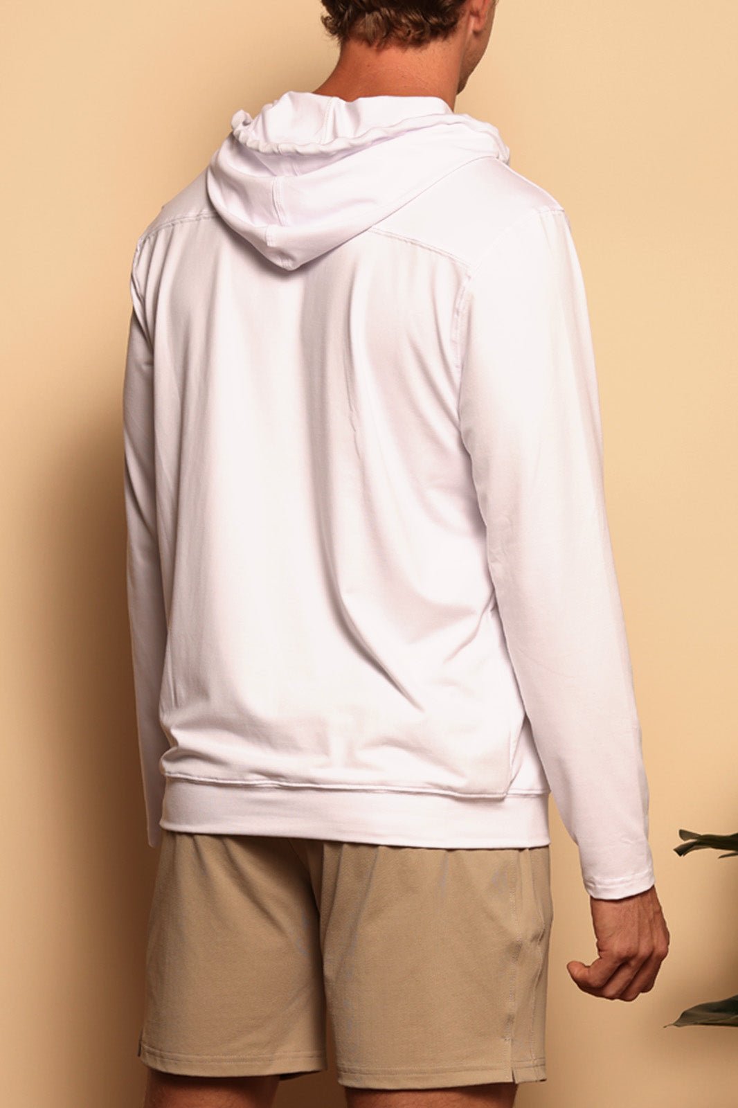 PULLOVER HOODIE - WHITE - S