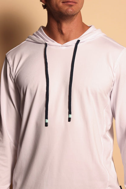 PULLOVER HOODIE - WHITE - S