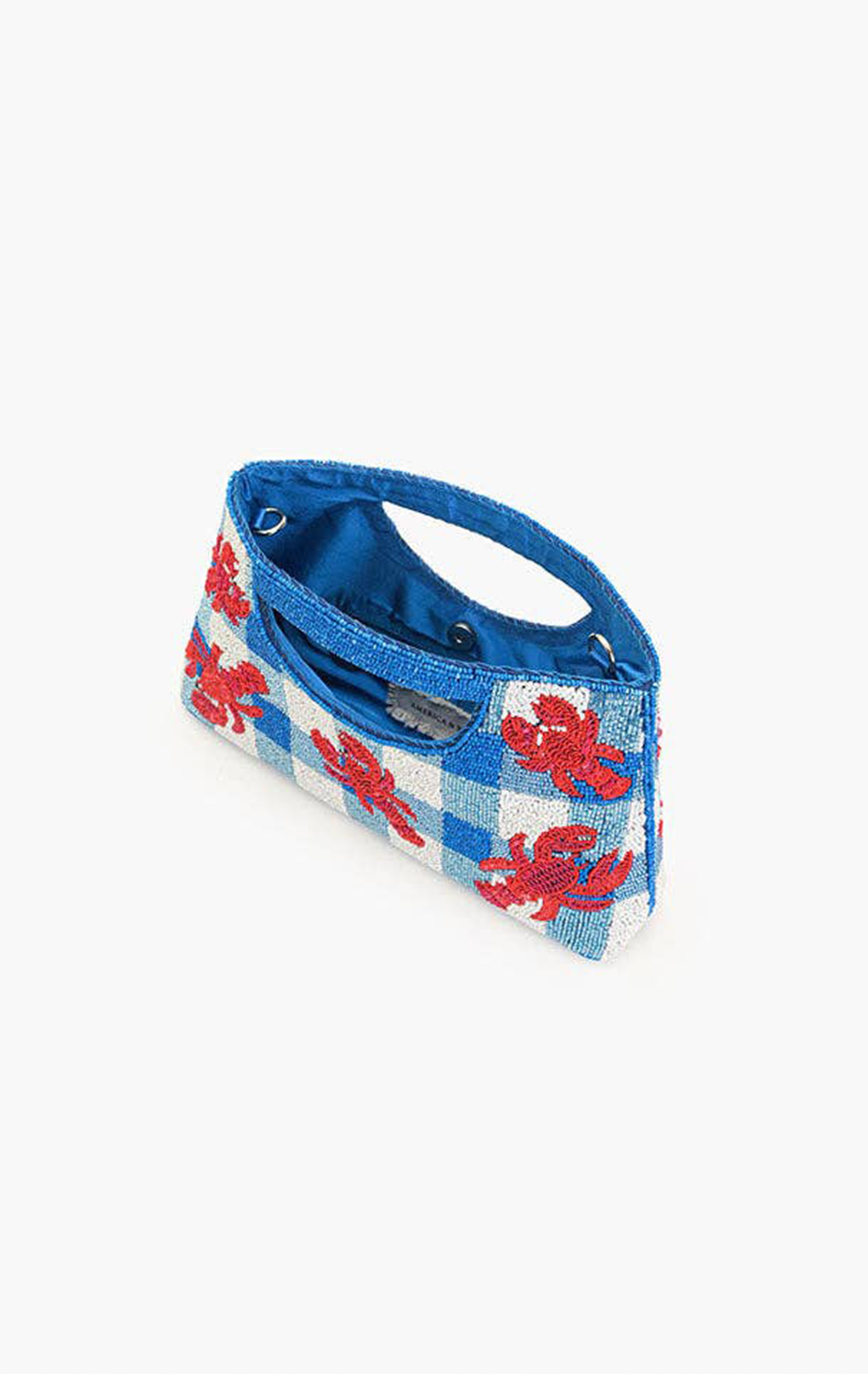 COASTAL CLAW BEADED CLUTCH