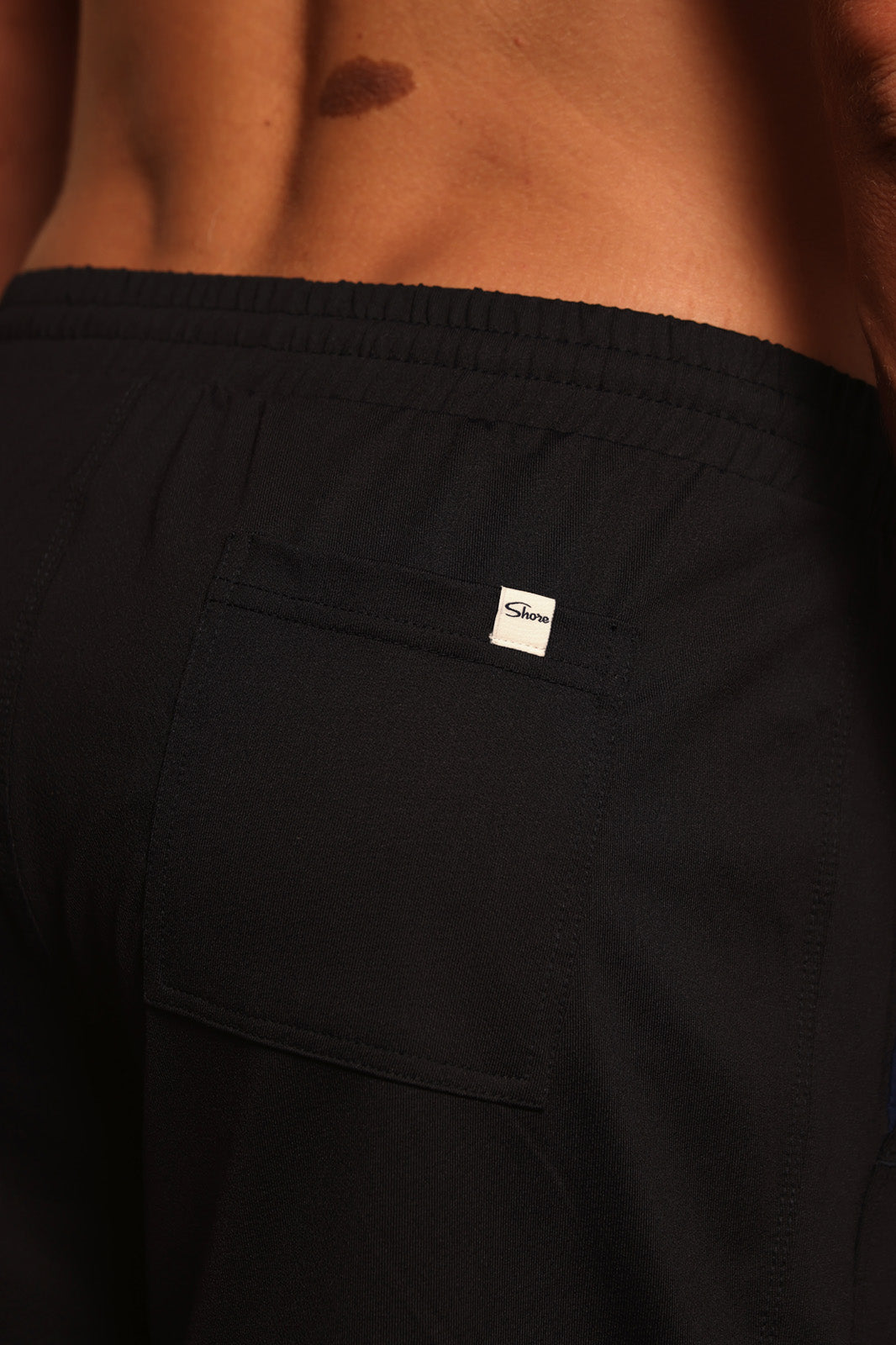 TIDEWATER LOUNGE BOARDSHORT - BLACK - S