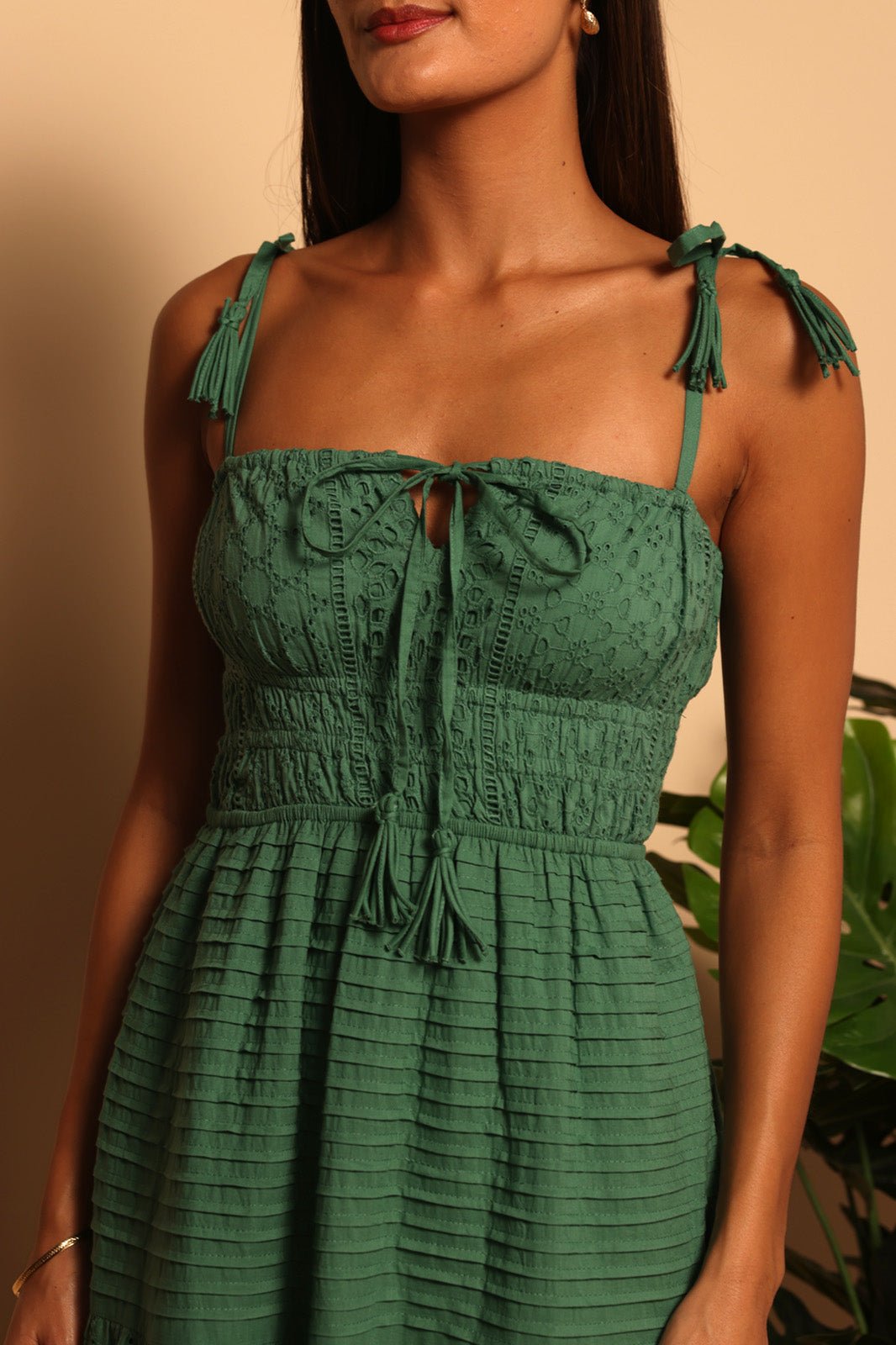 MURCIA MAXI DRESS - SEA GREEN - XS