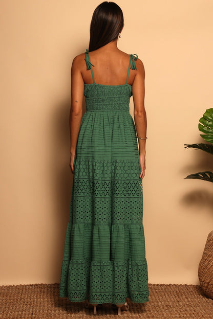 MURCIA MAXI DRESS - SEA GREEN - XS