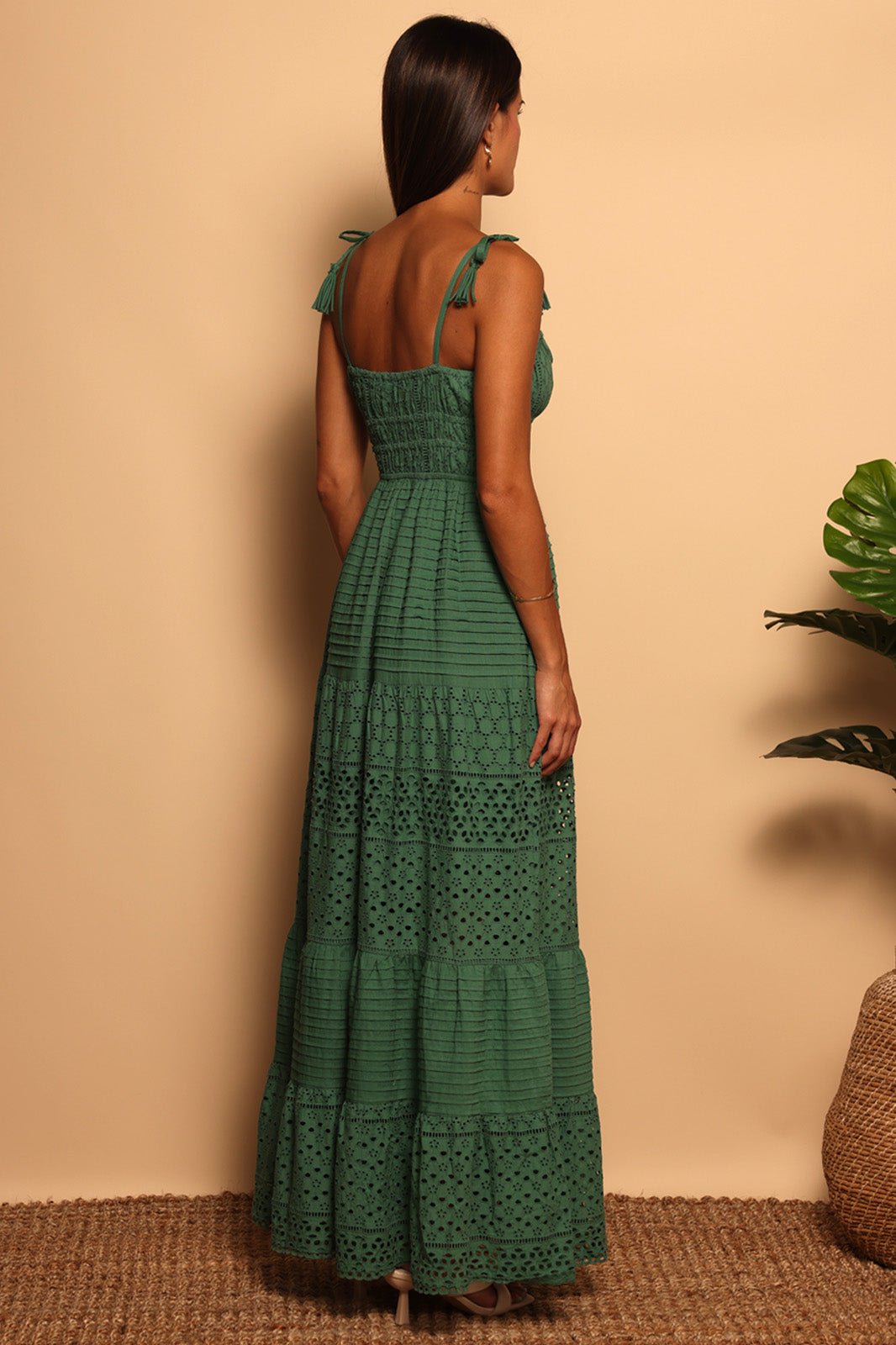 MURCIA MAXI DRESS - SEA GREEN - XS