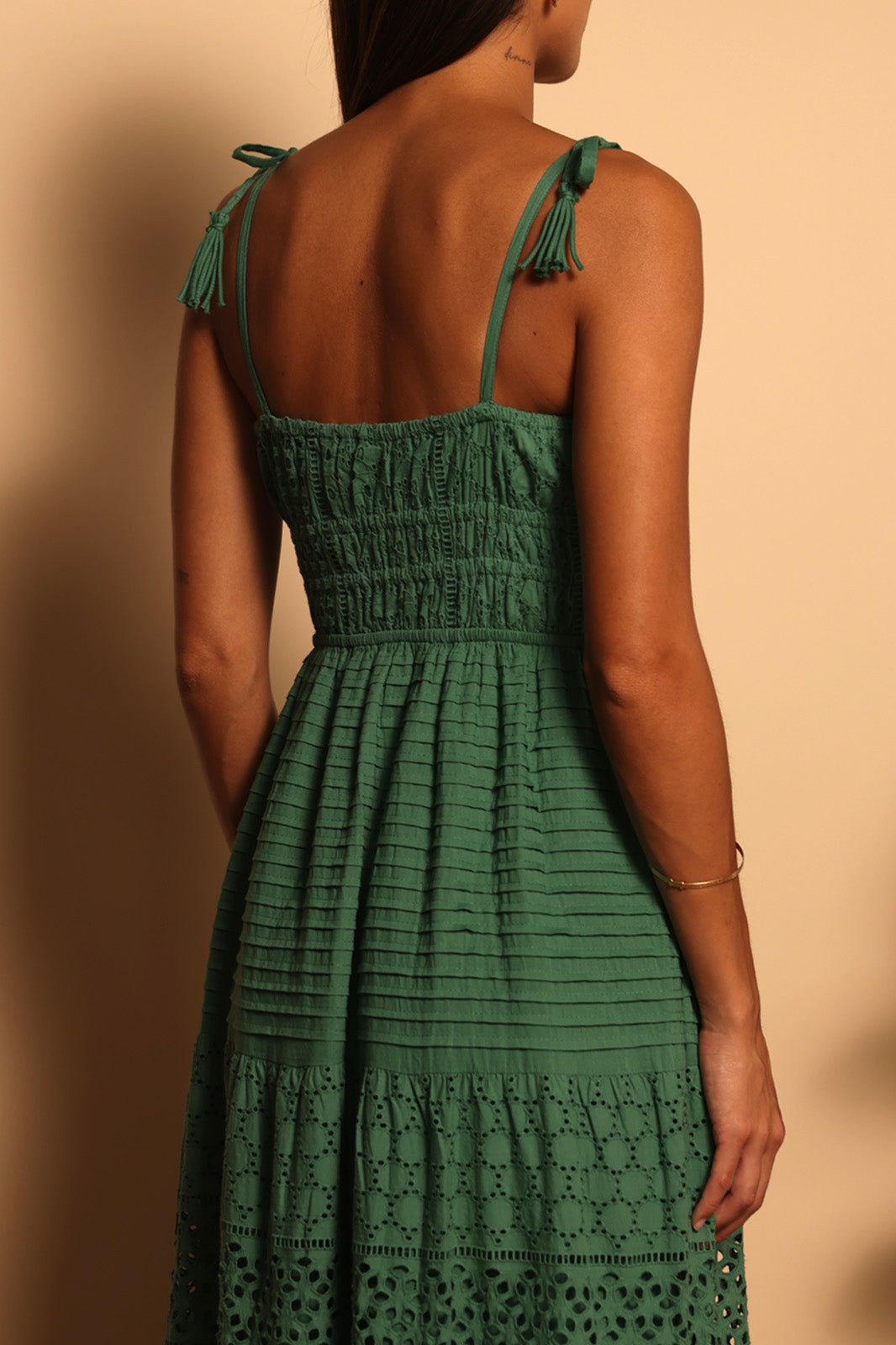 MURCIA MAXI DRESS - SEA GREEN - XS