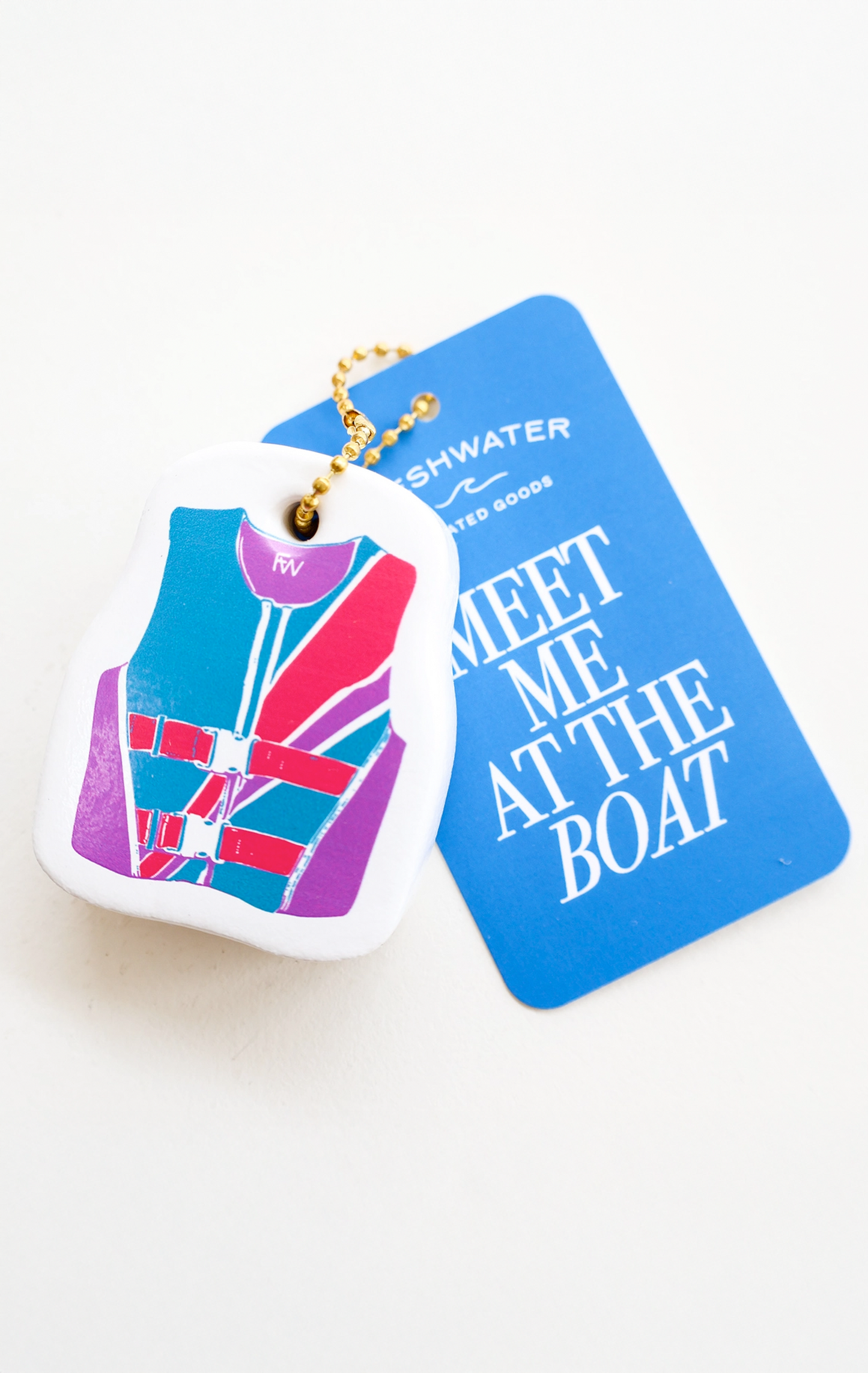 '90S LIFEJACKET FLOATING KEYCHAIN