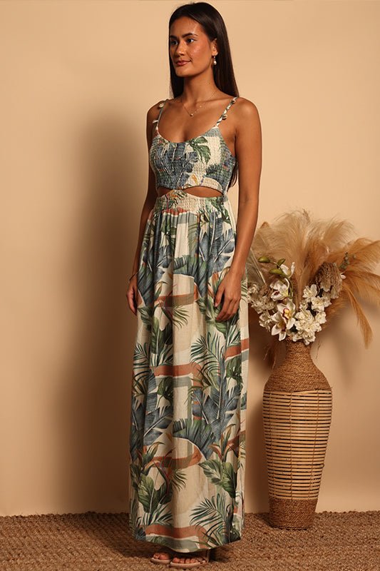 SHILOH MAXI DRESS - MODERN TROPICS - XS