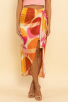 Pink, Orange & Yellow Marrakesh Skirt - Front Angle