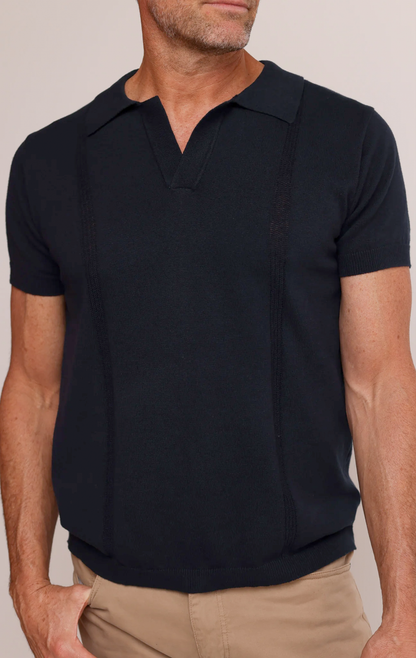 PORTSIDE KNIT POLO