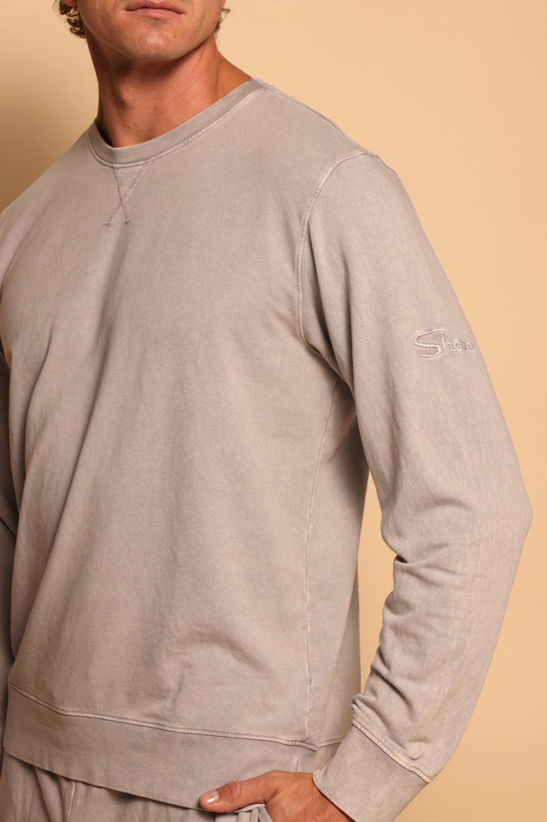 LONG SLEEVE PULLOVER - HIGH RISE - S