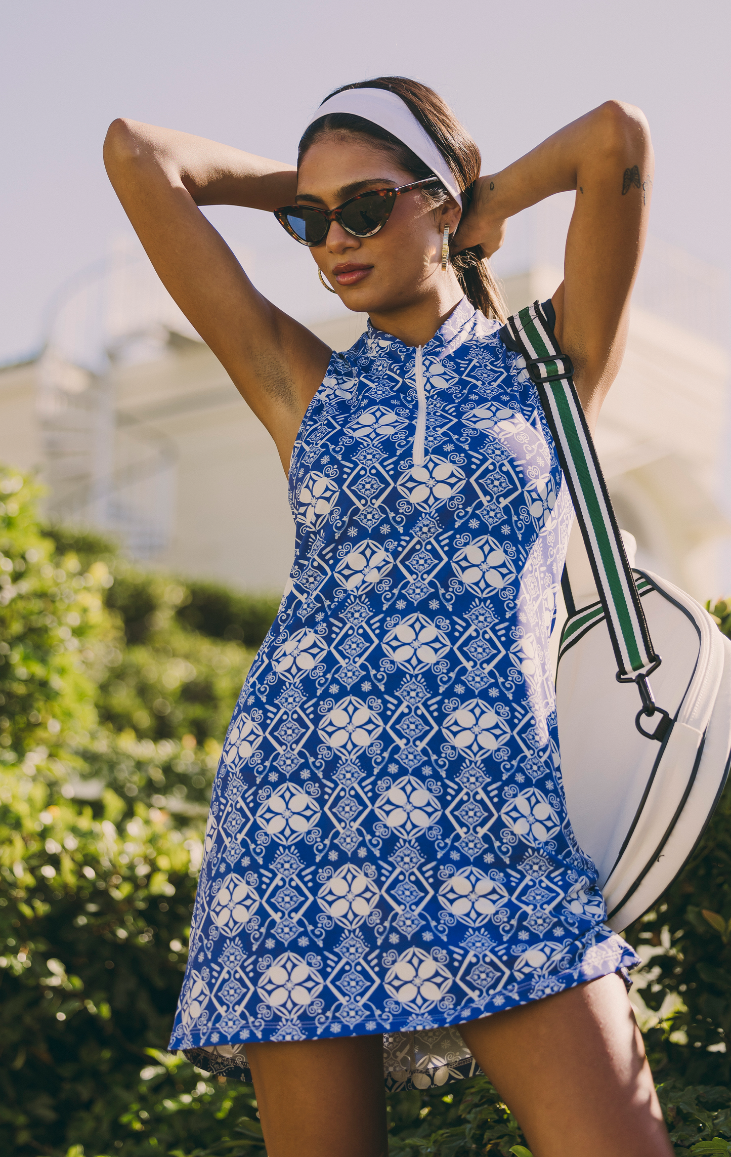 COURTSIDE DRESS SANTORINI