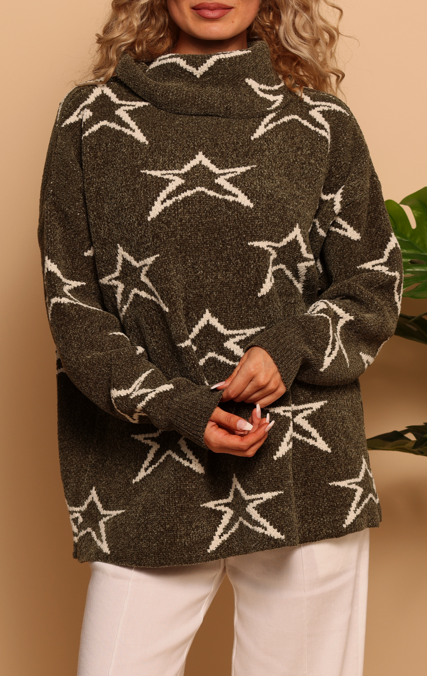 STARRY NIGHT SWEATER - FOREST