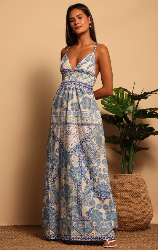 Stella Maxi Dress Printed