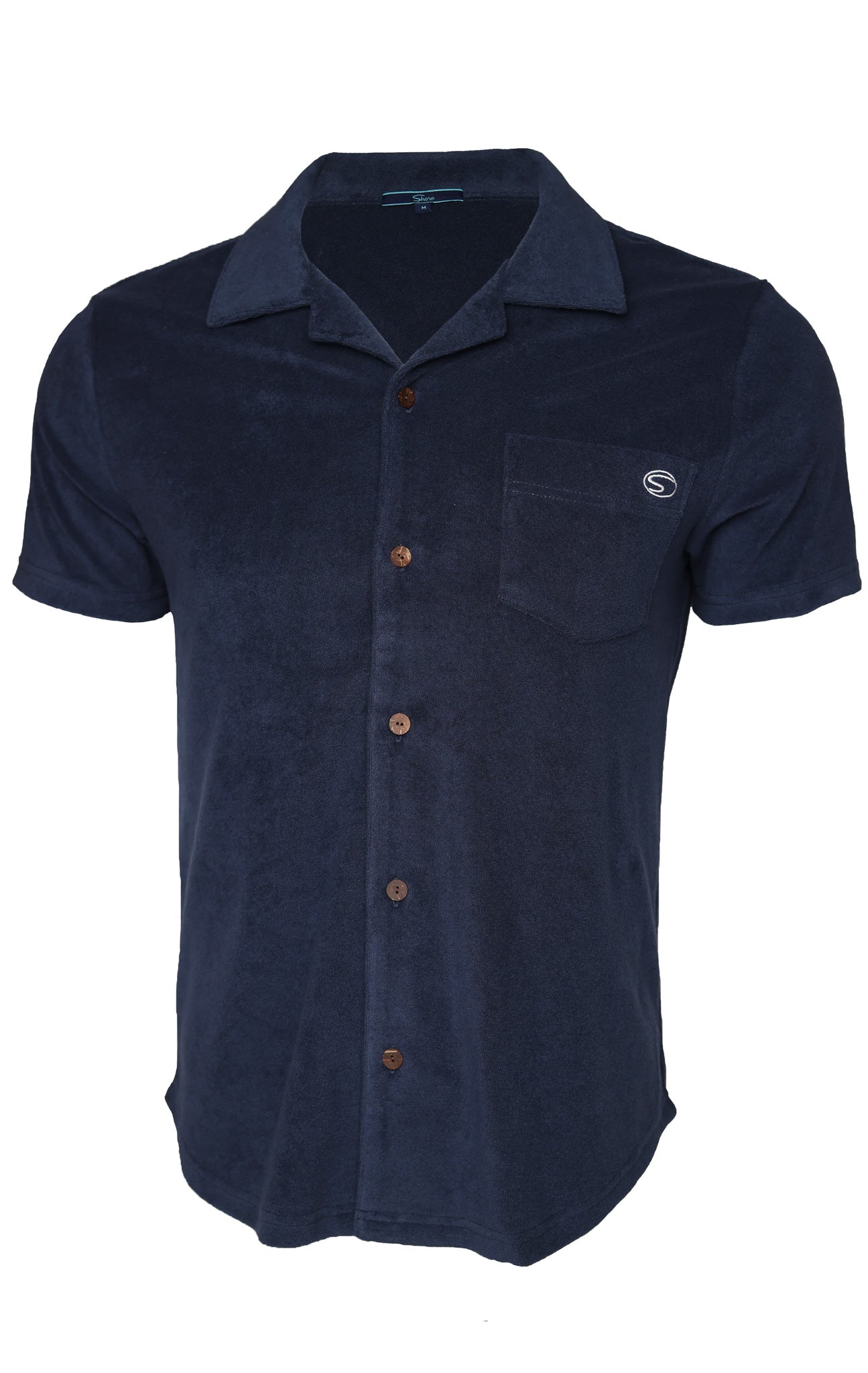 COASTLINE TERRY BUTTON UP