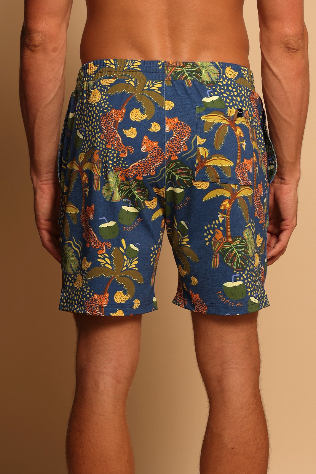 TIDEWATER LOUNGE BOARDSHORT - TWILIGHT JUNGLE - S