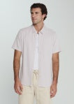 KEATON SHORT SLEEVE SHIRT STONE ROSE