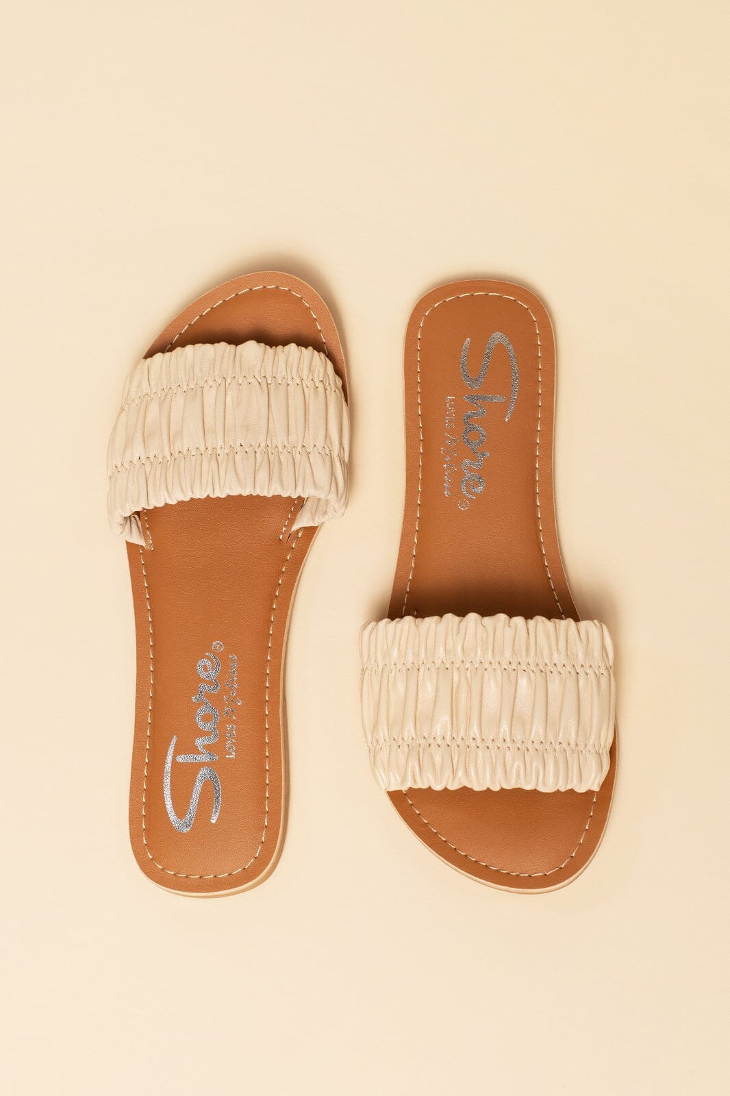 Channel Sandal Ivory White By Shore
