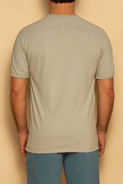 ORGANIC MENS HENLEY - HIGHRISE - S