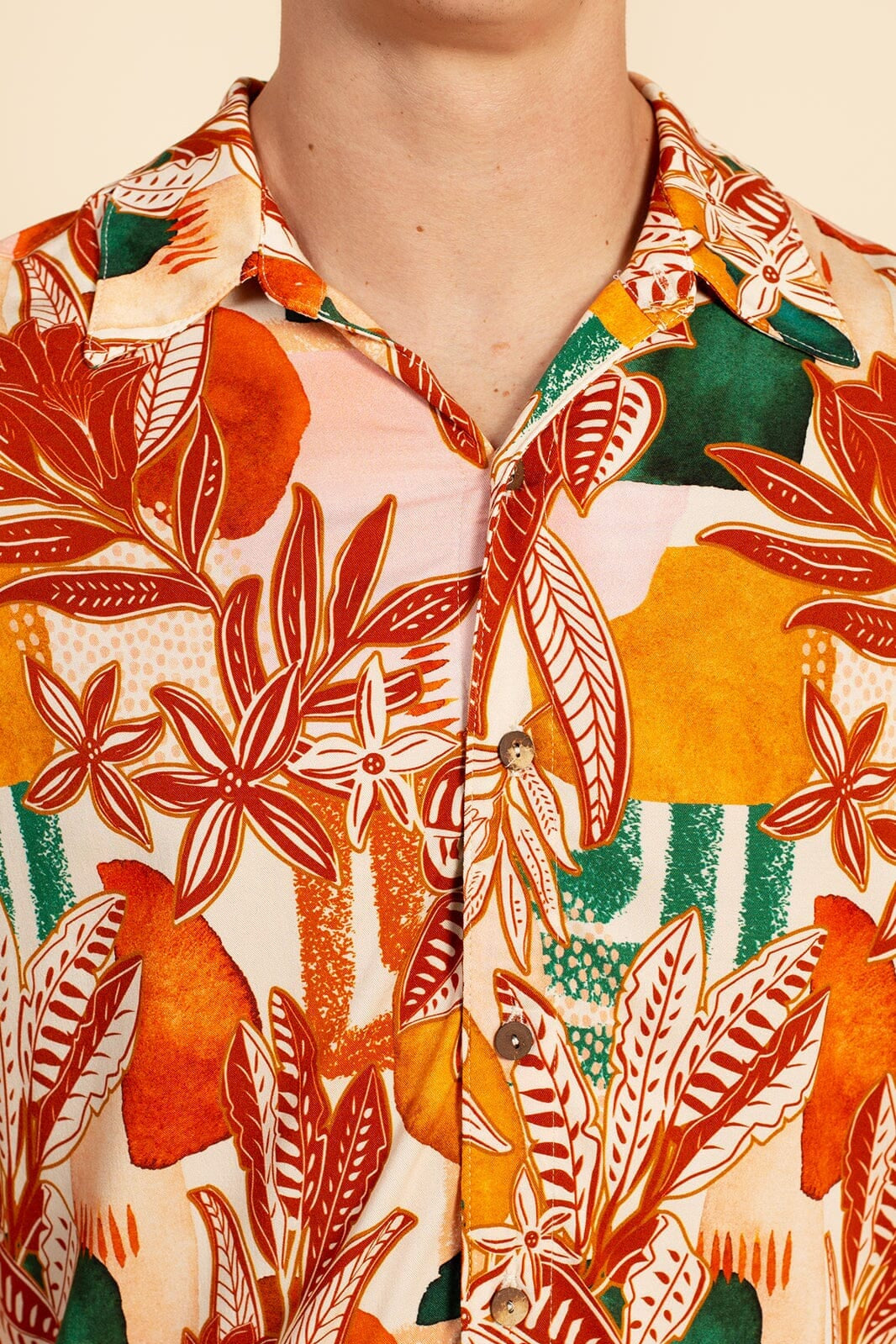 CAMP SHIRT - WARM FOLIAGE - Shore