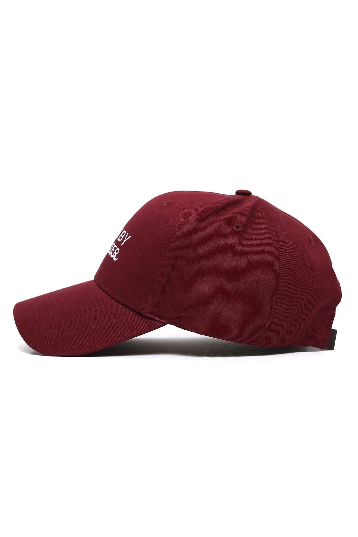 BORN BY WATER WAVES CAP - R-BURGUNDY - OS